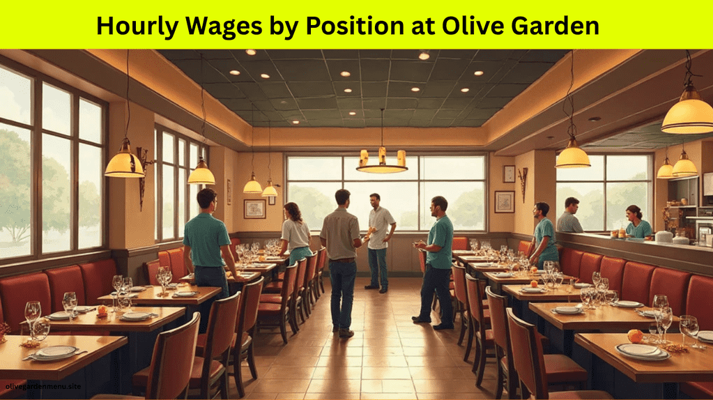 Olive Garden staff positions labelled with hourly wage rates – Does Olive Garden Pay?