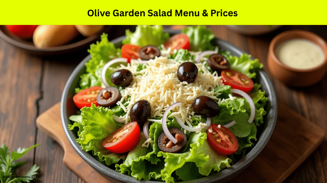 Olive Garden Salad Menu & Prices (2025 Full Guide)