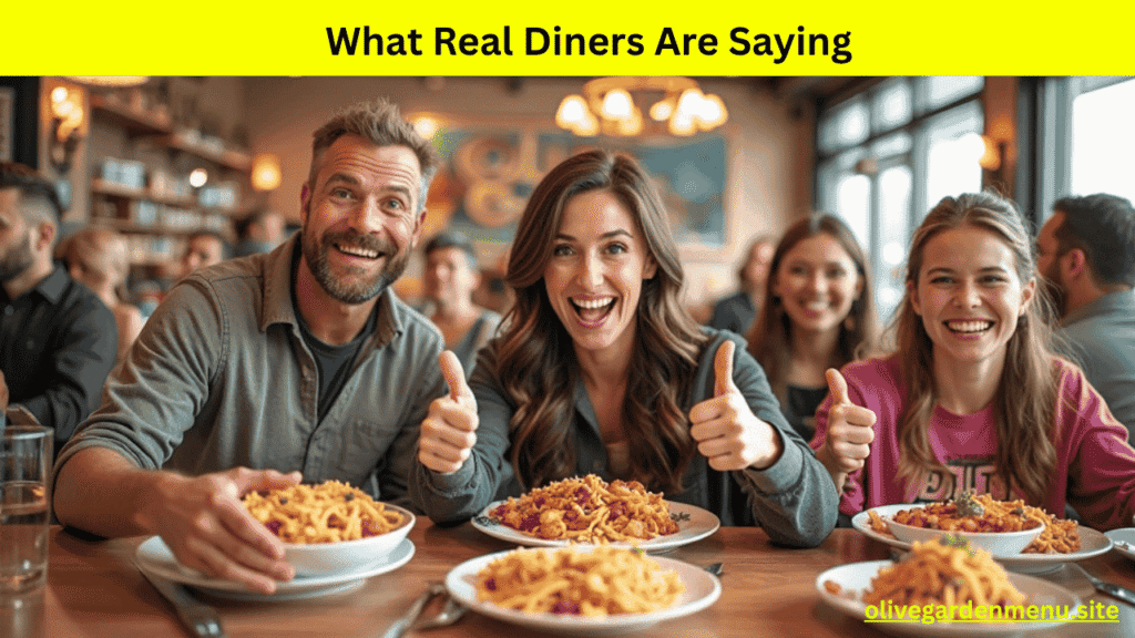 "Customer reviews of Olive Garden’s Never Ending Pasta Bowl"

