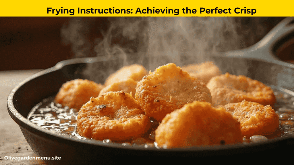  Olive Garden Fried Mozzarella frying in a pan