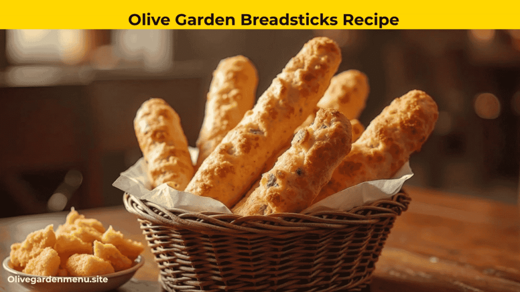 Olive Garden breadsticks with Fried Mozzarella