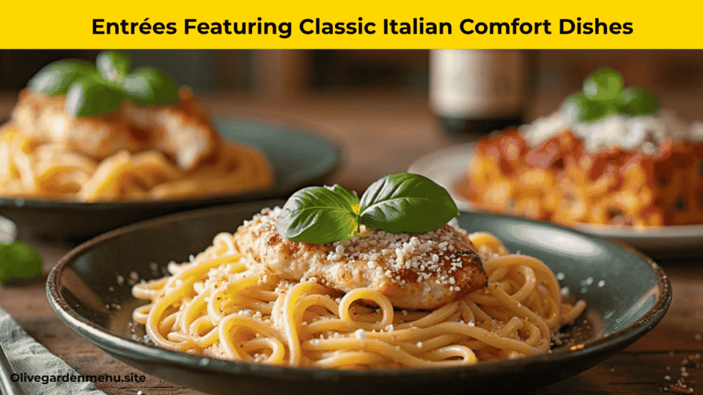 Classic Italian comfort entrées at Olive Garden for Mother’s Day celebration 2025