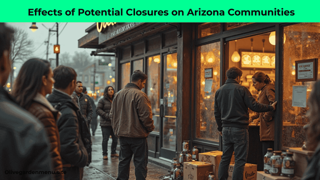Employees and customers affected by Olive Garden closures in Arizona