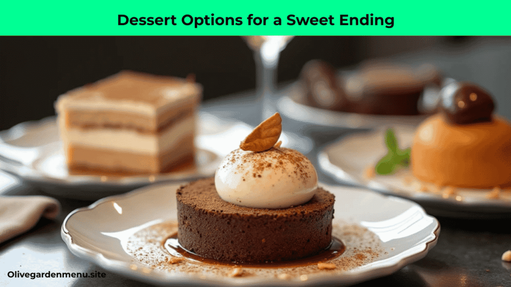 Olive Garden Father’s Day desserts.