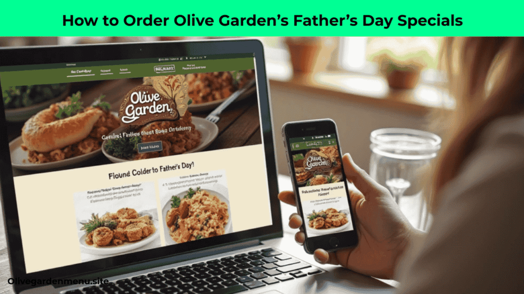How to order Olive Garden Father’s Day specials online and in-store.