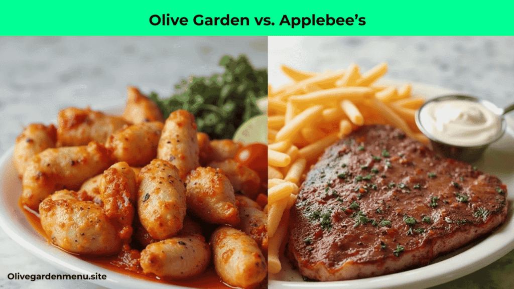 Olive Garden vs Applebee’s Father’s Day meals.
