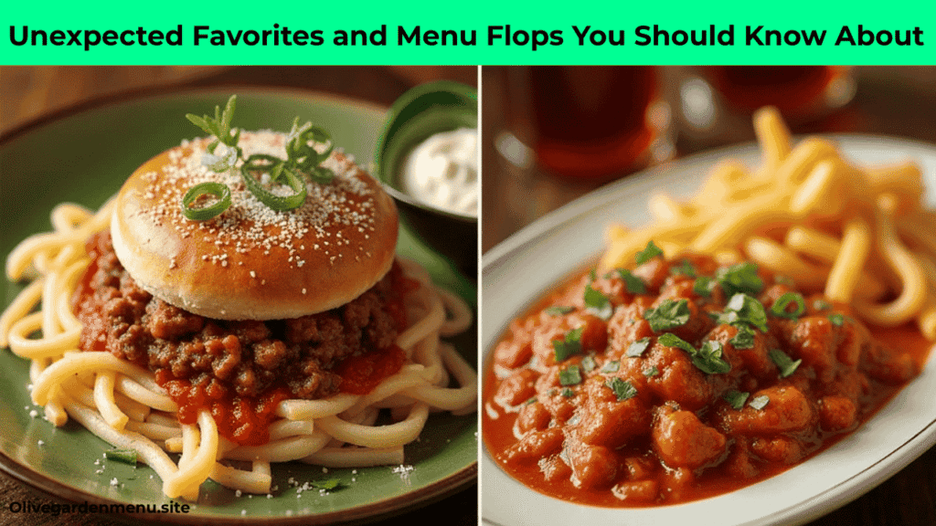 “Unexpected Olive Garden favorites and menu flops from the 48-hour challenge