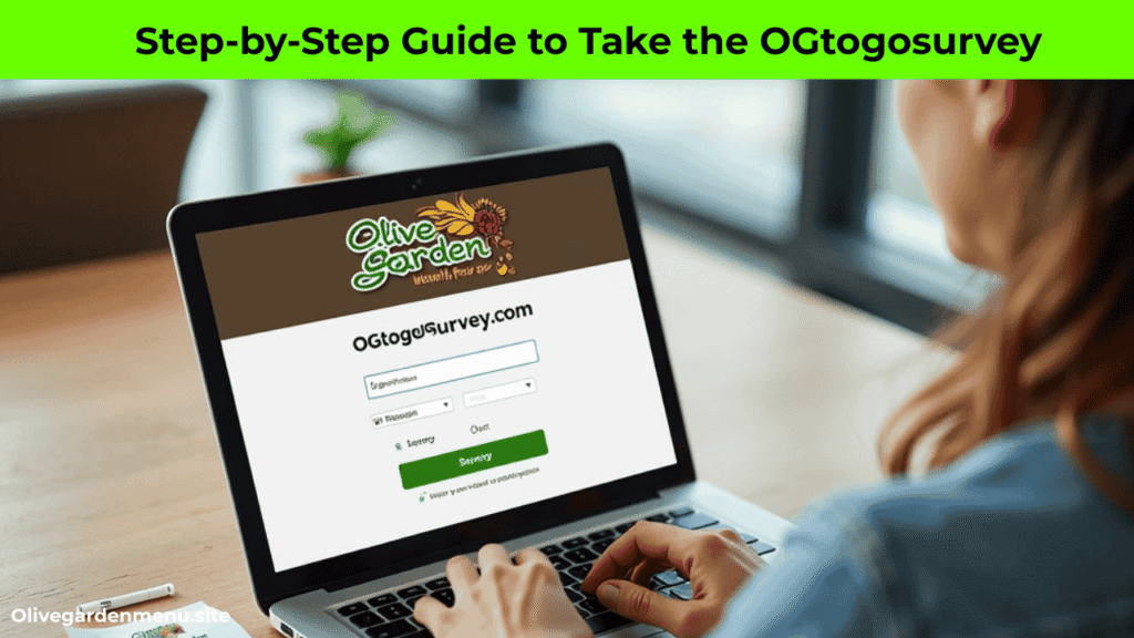 Taking the OGtogosurvey.com Olive Garden Online Survey