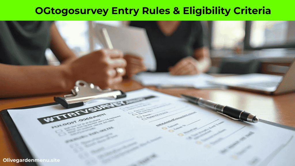 OGtogosurvey.com Entry Rules and Eligibility Requirements
