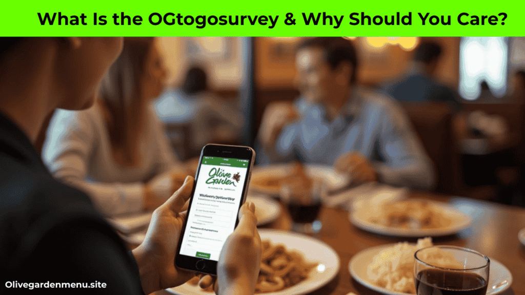 What Is OGtogosurvey.com and Why It Matters to Olive Garden Customers