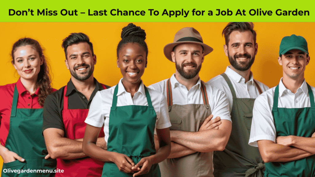 Olive Garden Careers Application Online 2025 on laptop with resume and coffee”