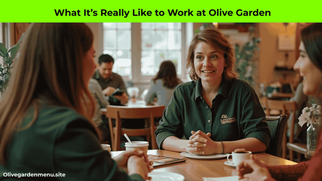 “Olive Garden employees sharing real work experiences and reviews”