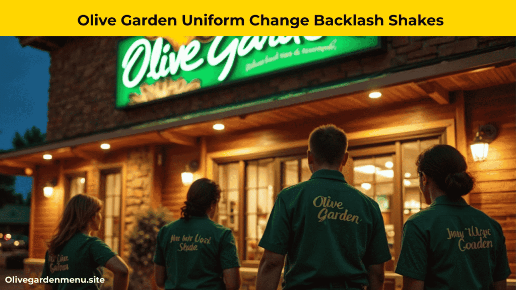 Olive Garden Uniform Change sparks major backlash in 2025.
