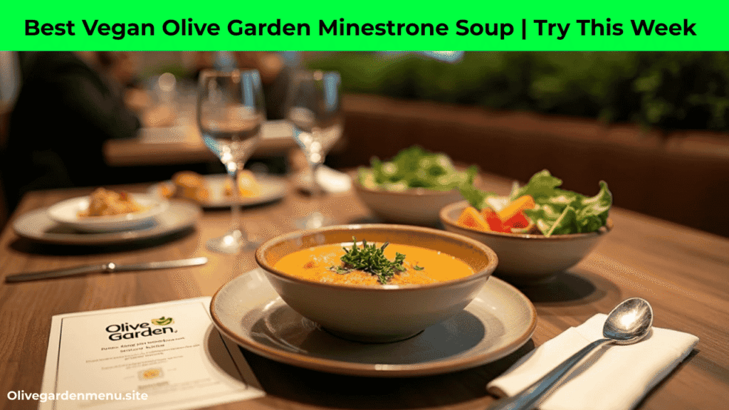 Best Vegan Olive Garden Minestrone Soup in 2025 served hot with fresh vegetables and pasta.