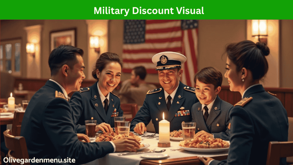 Olive Garden military family discount 2025