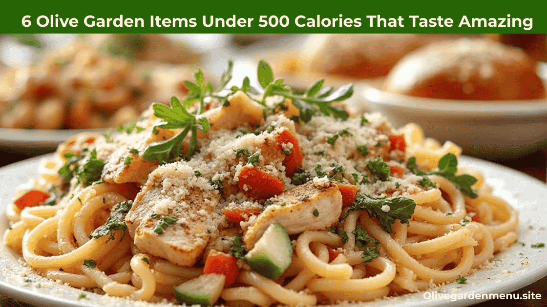 6 Olive Garden Items Under 500 Calories That Taste Amazing