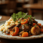 Olive Garden Side Dish beautifully served with roasted vegetables and creamy mashed potatoes, styled for 2025 dining.