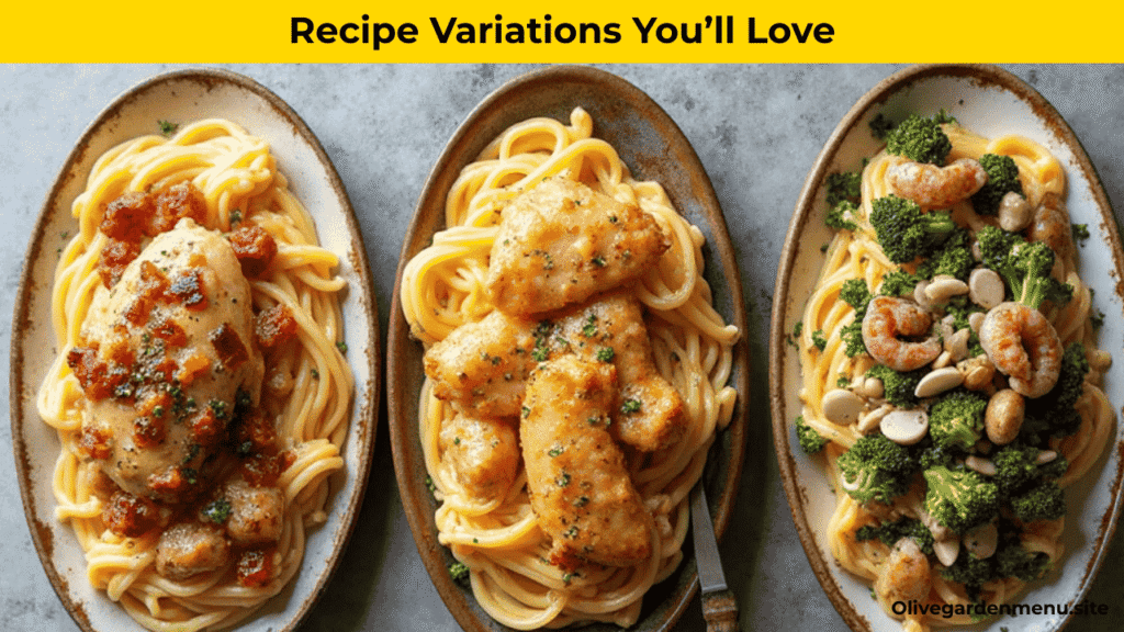 “Three delicious recipe variations of Olive Garden Chicken Carbonara”