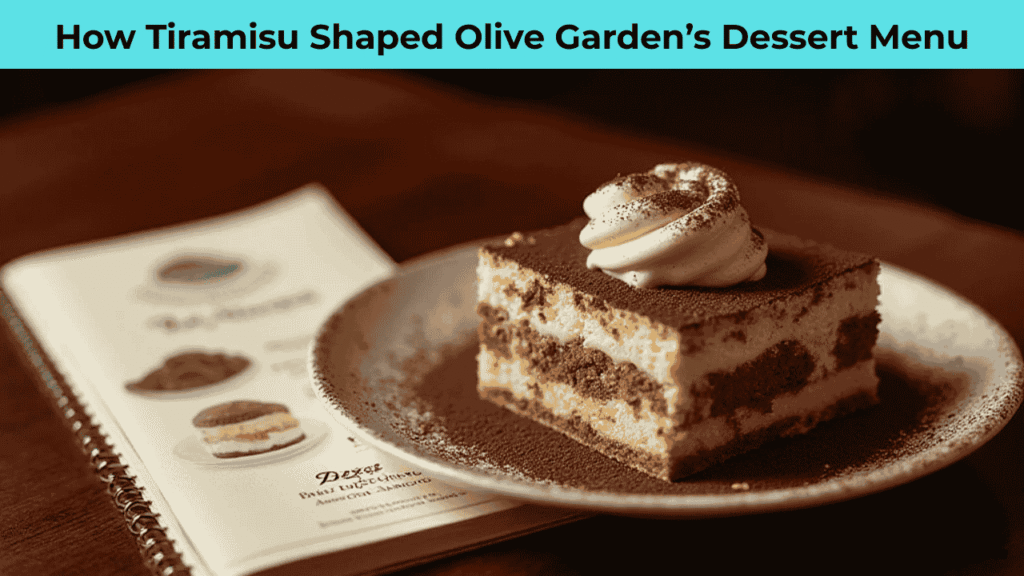 Olive Garden Desserts – Tiramisu shaping the dessert menu