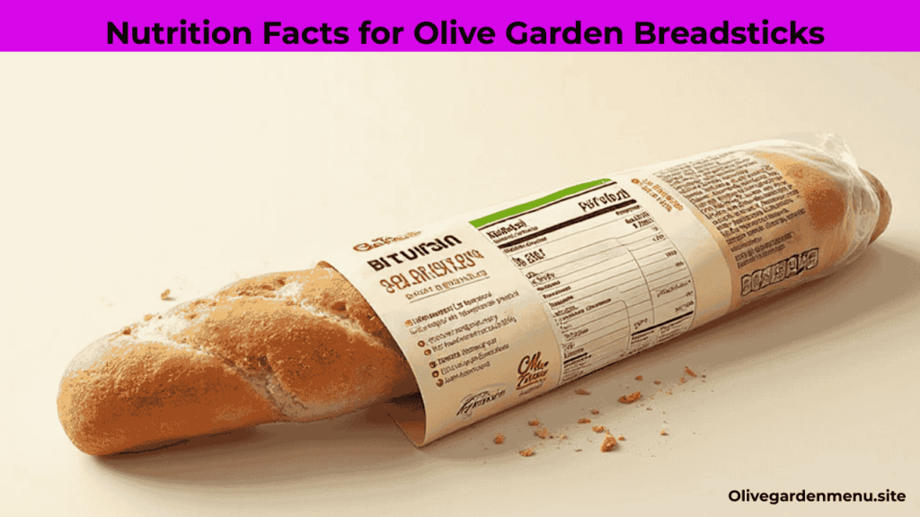 Olive Garden Breadstick Calories and nutrition facts 2025