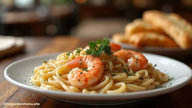 Olive Garden Menu Shrimp Alfredo