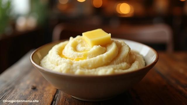 Olive Garden Menu Side of Mashed Potatoes