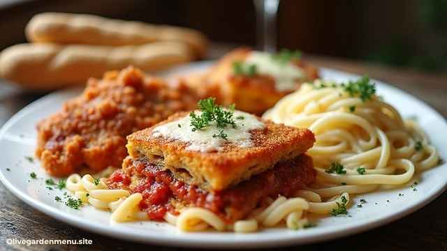 Olive Garden Menu Tour of Italy Garfield’s Favorites