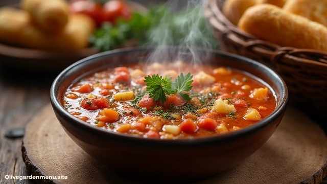 Olive Garden Menu Homemade Soups