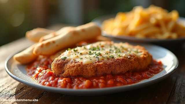 Olive Garden Menu Chicken Parmigiana Lunch-Sized Favorites