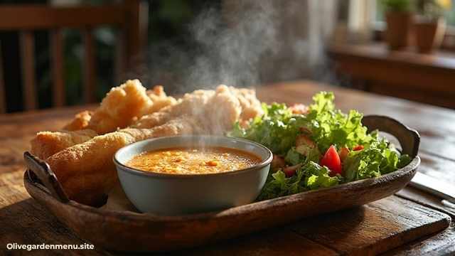 Olive Garden Menu Soup Salad Breadsticks Lunch-Sized Favorites