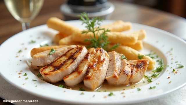 Olive Garden Menu Side of Grilled Chicken