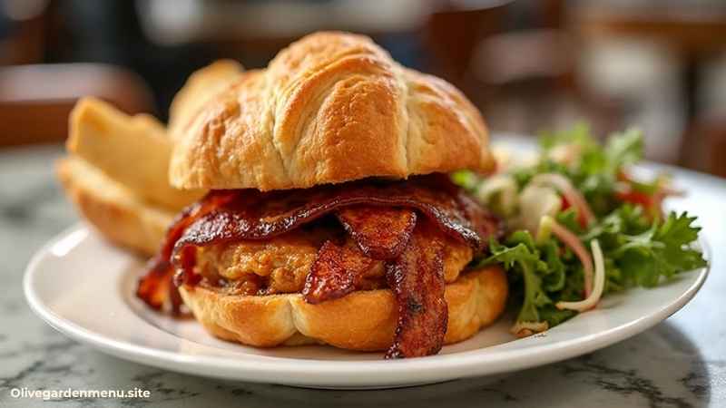 Olive Garden Menu Maple Bacon Chicken Croissant Combo